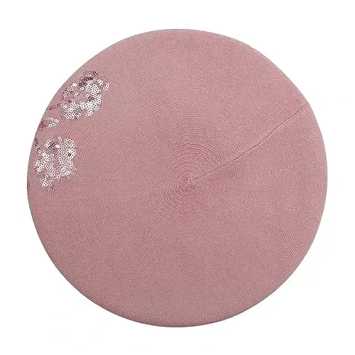 ZLYC Ayollar Fransuz Beret Shlyapasi Qaytariladigan Triko Qalin Issiq Qalpog'i Ayollar Qizlar uchun - 6