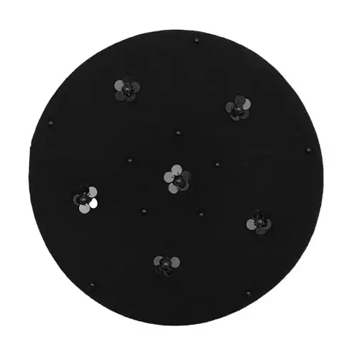 ZLYC Ayollar Fransuz Beret Shlyapasi Qaytariladigan Trikotaj Qalin Issiq Qalpog'i Xonimlar Qizlar uchun - 1