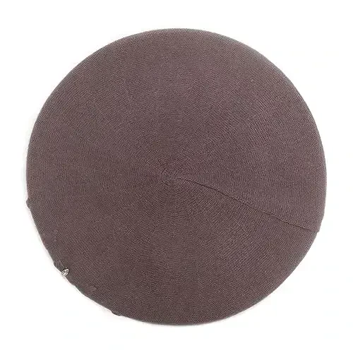 ZLYC Ayollar Fransuz beret shlyapasi, Qizlar uchun qaytariladigan qattiq rangli CasModazoneere mozaik iliq beret qalpoq - 5