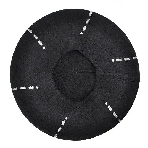 ZLYC Ayollar Frantsuz Beret Shlyapasi Qaytariladigan Trikotaj Qalin Issiq Qalpog'i Xonimlar Qizlar uchun - 7