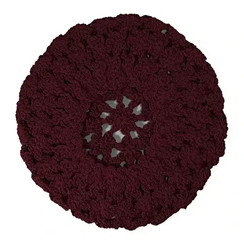 ZLYC Ayollar Paxta Qimirlaydigan To'qilgan Bere Qo'lda O'yilgan Gul Beanie Shlyapa - 6