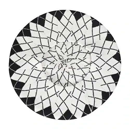 ZLYC Ayollar uchun fransuz beret shlyapasi ikki tomonlama trikotaj qalin iliq shapka xonimlar qizlar uchun - 6