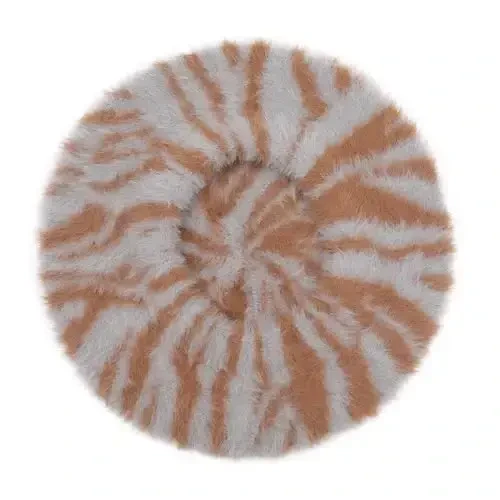 ZLYC French Beret Hat Fashion Print Lightweight Winter Warm Artist Hat for Women - 5