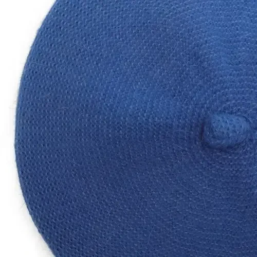 ZLYC French Beret Hat Fashion Print Lightweight Winter Warm Artist Hat for Women - 6