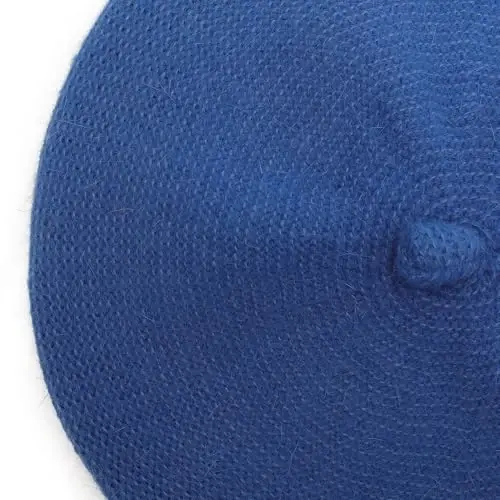 ZLYC French Beret Hat Fashion Print Lightweight Winter Warm Artist Hat for Women - 6