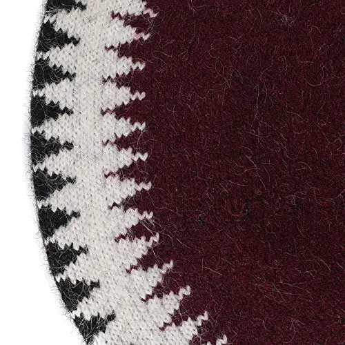 ZLYC French Beret Hat Fashion Print Lightweight Winter Warm Artist Hat for Women - 6