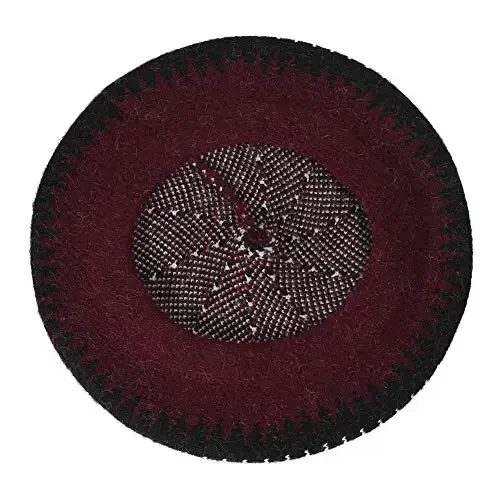 ZLYC French Beret Hat Fashion Print Lightweight Winter Warm Artist Hat for Women - 5