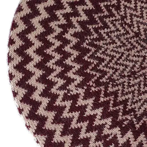 ZLYC French Beret Hat Fashion Print Lightweight Winter Warm Artist Hat for Women - 6