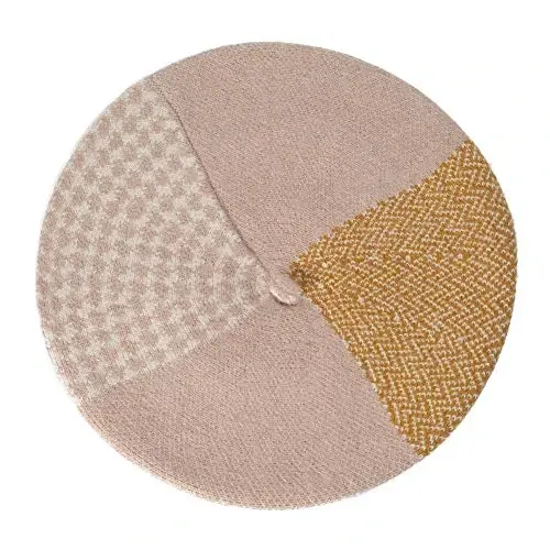 ZLYC French Beret Hat Fashion Print Lightweight Winter Warm Artist Hat for Women - 4