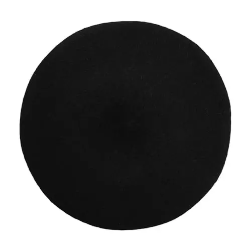 ZLYC French Beret Hat Fashion Print Lightweight Winter Warm Artist Hat for Women - 4