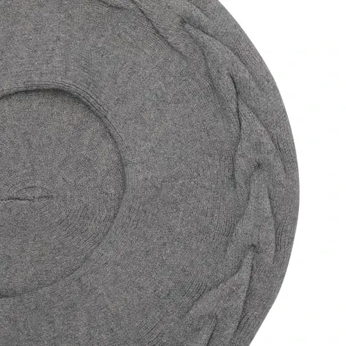 ZLYC French Beret hat, Reversible Solid Color CasModazoneere Knit Warm Beret Cap for Womens Girls - 5