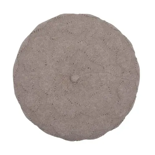 ZLYC French Beret hat, Reversible Solid Color CasModazoneere Knit Warm Beret Cap for Womens Girls - 5