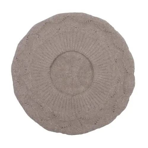 ZLYC French Beret hat, Reversible Solid Color CasModazoneere Knit Warm Beret Cap for Womens Girls - 7