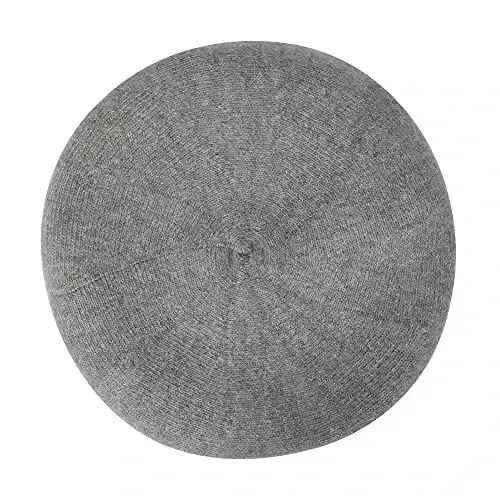 ZLYC French Beret hat, Reversible Solid Color CasModazoneere Knit Warm Beret Cap for Womens Girls - 5