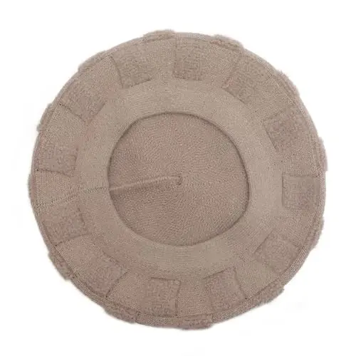 ZLYC French Beret hat, Reversible Solid Color CasModazoneere Knit Warm Beret Cap for Womens Girls - 5