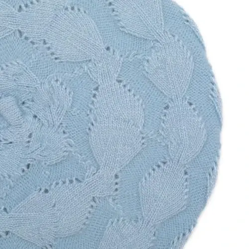 ZLYC French Beret hat, Reversible Solid Color CasModazoneere Knit Warm Beret Cap for Womens Girls - 6
