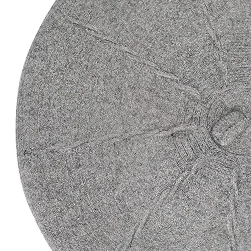 ZLYC French Beret hat, Reversible Solid Color CasModazoneere Knit Warm Beret Cap for Womens Girls - 6