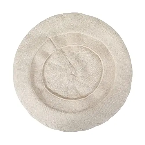 ZLYC French Beret hat, Reversible Solid Color CasModazoneere Knit Warm Beret Cap for Womens Girls - 6