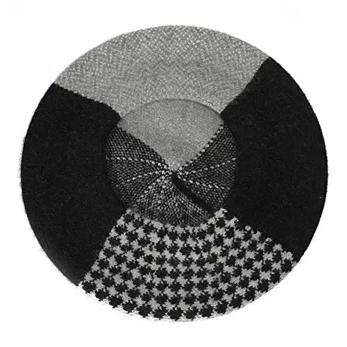 ZLYC Fransuz beret qalpoqli moda bosma engil qishki iliq rassom qalpoqli ayollar uchun - 5