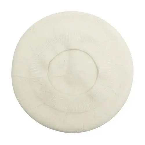 ZLYC Fransuz beret shapkasi, Ayollar uchun qaytariladigan qattiq rangli CasModazoneere trikotaj iliq beret qalpoq - 6