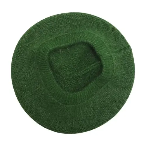 ZLYC Fransuz Beret Shlyapa Moda Bosma Yengil Qishki Issiq Rassom Shlyapa Ayollar uchun - 5