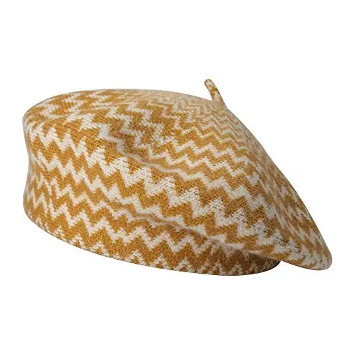 ZLYC Fransuz Beret Shlyapa Moda Chop etish Yengil Qishki Iliq Rassom Shlyapa Ayollar uchun - 1