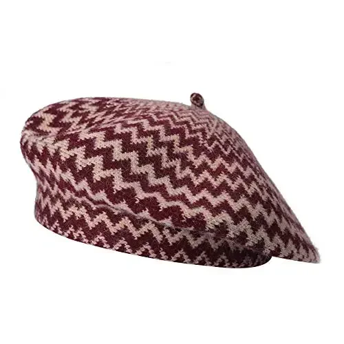 ZLYC Fransuz Beret Shlyapa Moda Chop etish Yengil Qishki Iliq Rassom Shlyapasi Ayollar uchun - 1