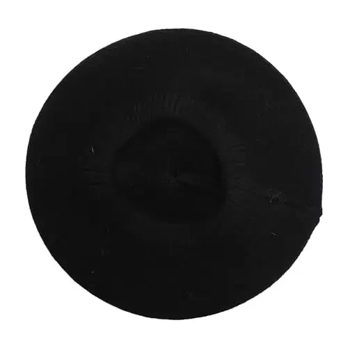 ZLYC French Beret Hat Fashion Print Lightweight Winter Warm Artist Hat for Women - 5