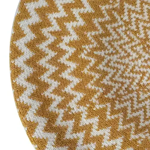 ZLYC French Beret Hat Fashion Print Lightweight Winter Warm Artist Hat for Women - 6