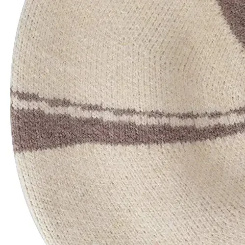 ZLYC French Beret Hat Fashion Print Lightweight Winter Warm Artist Hat for Women - 6