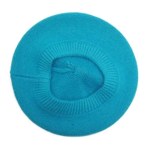 ZLYC French Beret Hat Fashion Print Lightweight Winter Warm Artist Hat for Women - 5
