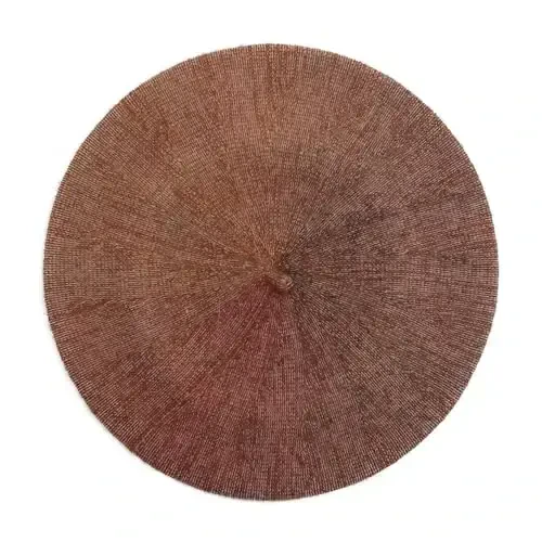 ZLYC French Beret Hat Fashion Print Lightweight Winter Warm Artist Hat for Women - 6