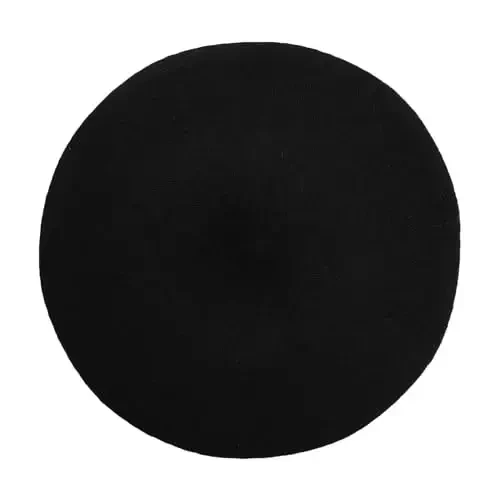 ZLYC French Beret Hat Fashion Print Lightweight Winter Warm Artist Hat for Women - 4