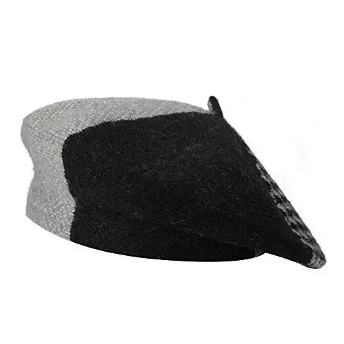 ZLYC French Beret Hat Fashion Print Lightweight Winter Warm Artist Hat for Women - 1