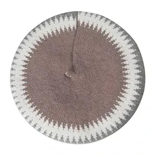 ZLYC French Beret Hat Fashion Print Yengil Qishki Iliq Rassom Qalpog'i Ayollar uchun - 4