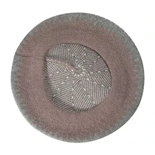 ZLYC French Beret Hat Fashion Print Yengil Qishki Iliq Rassom Qalpog'i Ayollar uchun - 5