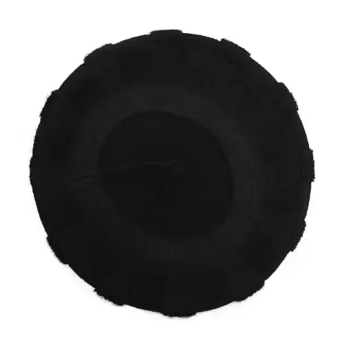 ZLYC French Beret hat, Reversible Solid Color CasModazoneere Knit Warm Beret Cap for Womens Girls - 5