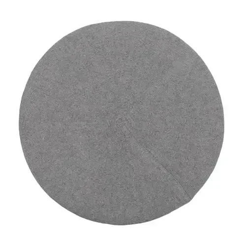 ZLYC French Beret hat, Reversible Solid Color CasModazoneere Knit Warm Beret Cap for Womens Girls - 7