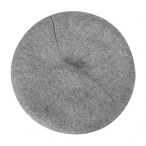 ZLYC French Beret hat, Reversible Solid Color CasModazoneere Knit Warm Beret Cap for Womens Girls - 5