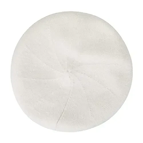 ZLYC French Beret hat, Reversible Solid Color CasModazoneere Knit Warm Beret Cap for Womens Girls - 5