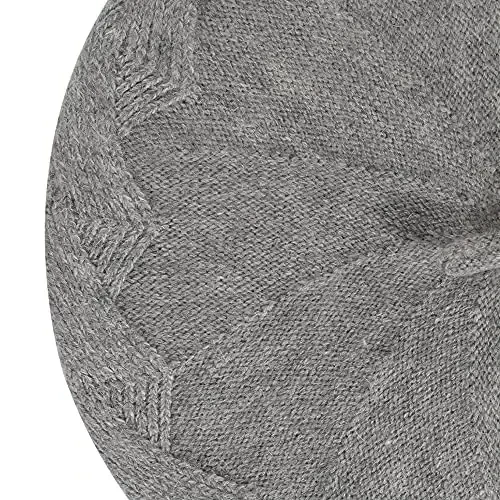 ZLYC French Beret hat, Reversible Solid Color Knit Warm Beret Cap for Womens Girls - 7