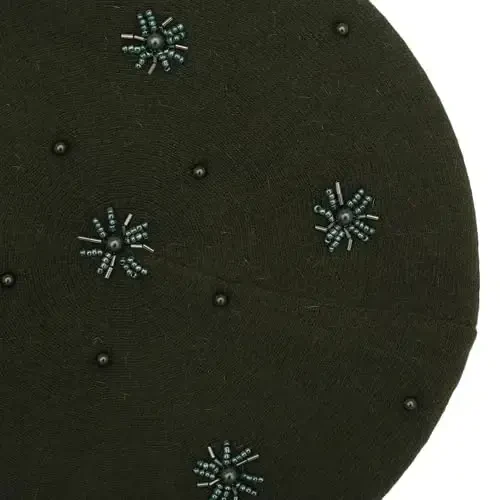 ZLYC Womens French Beret Hat Reversible Knitted Thickened Warm Cap for Ladies Girls - 5