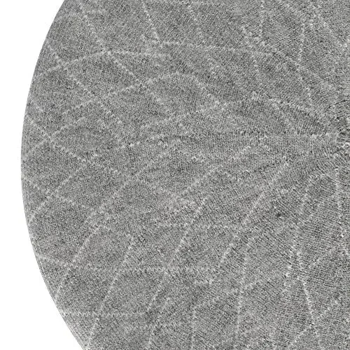 ZLYC Womens French Beret Hat Reversible Knitted Thickened Warm Cap for Ladies Girls - 7