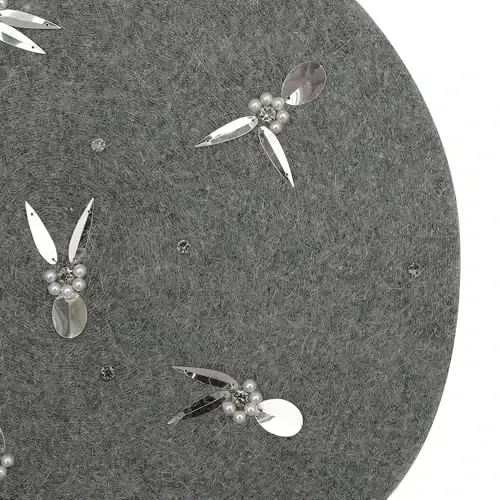 ZLYC Womens French Beret Hat Reversible Knitted Thickened Warm Cap for Ladies Girls - 5