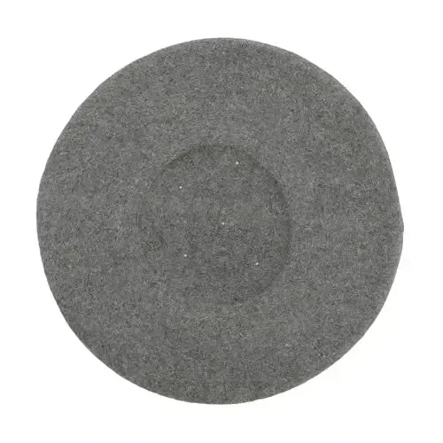 ZLYC Womens French Beret Hat Reversible Knitted Thickened Warm Cap for Ladies Girls - 6