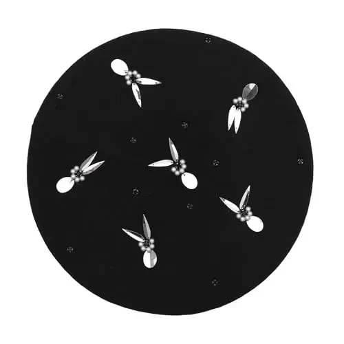 ZLYC Womens French Beret Hat Reversible Knitted Thickened Warm Cap for Ladies Girls - 2