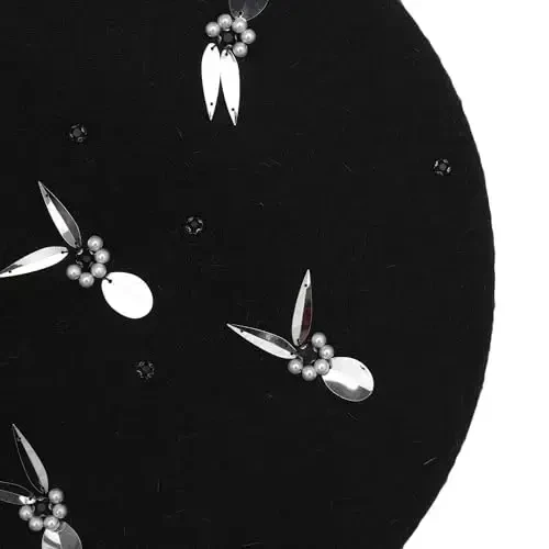 ZLYC Womens French Beret Hat Reversible Knitted Thickened Warm Cap for Ladies Girls - 5