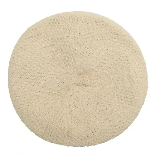 ZLYC Women Wool French Beret Hat for Women Winter Knitted Berets Artist Cap - 4