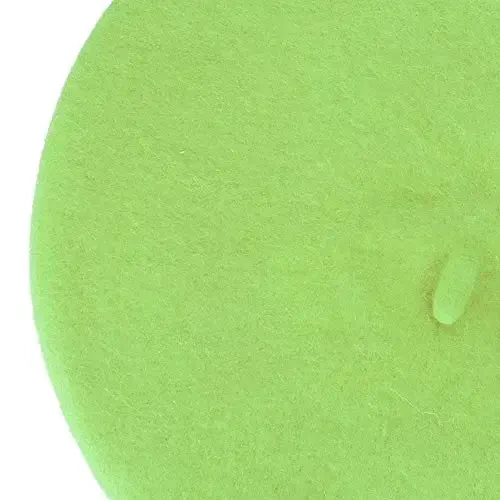 ZLYC шерстяной французский берет, однотонная беретка для женщин и девочек - 6