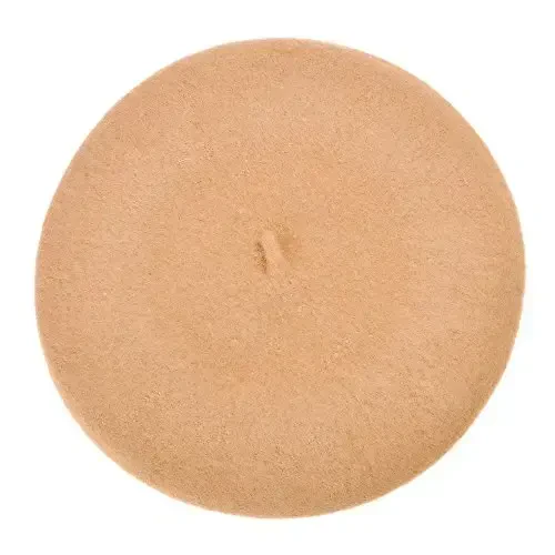 ZLYC шерстяной французский берет однотонный берет для женщин и девочек - 5